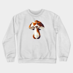 Abstract Geometric Mushroom - Color Design Crewneck Sweatshirt